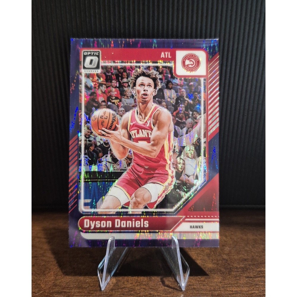 2025 Optic Dyson Daniels #56 Purple Shock Atlanta Hawks‎